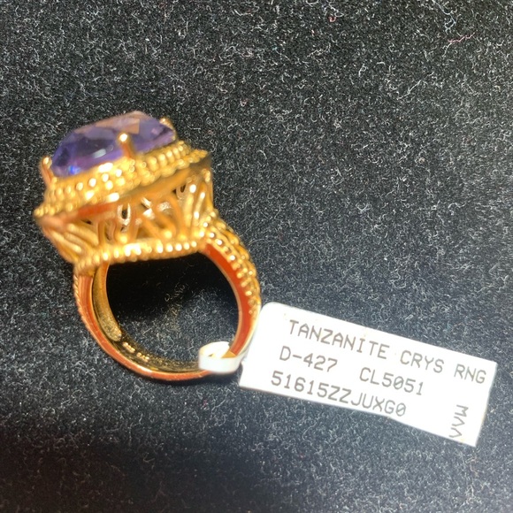 💜Tanzanite Ring💜size 8 - Picture 8 of 10